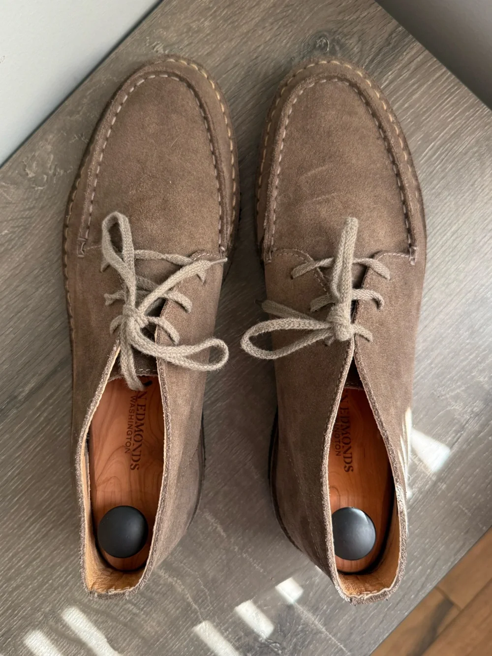 J. Crew Brown Suede Chukka Boots